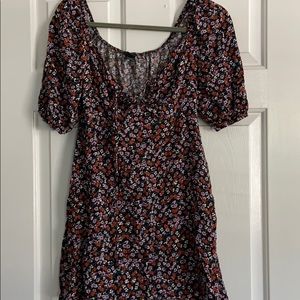 Floral baby doll dress